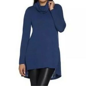 Lisa Rinna Collection Cowl Neck Sweater